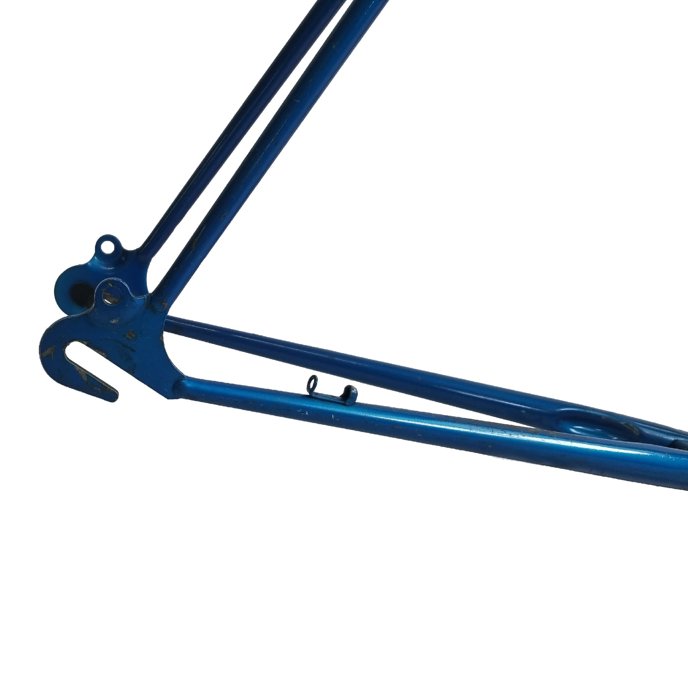 1970s Peugeot Cadre Allege Blue Bicycle Frame | Size 56