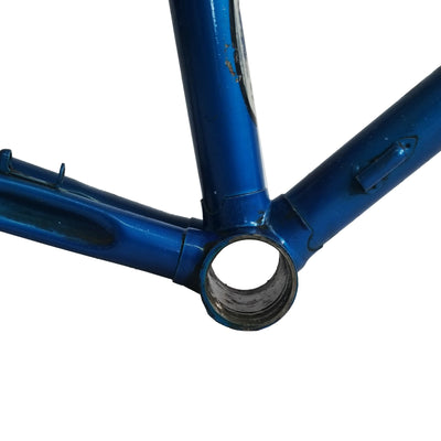 1970s Peugeot Cadre Allege Blue Bicycle Frame | Size 56