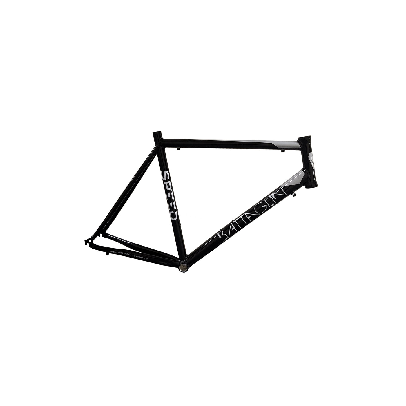 Battaglin Speed 700C Aluminium Black/White Road Bike Frame | Size 52cm