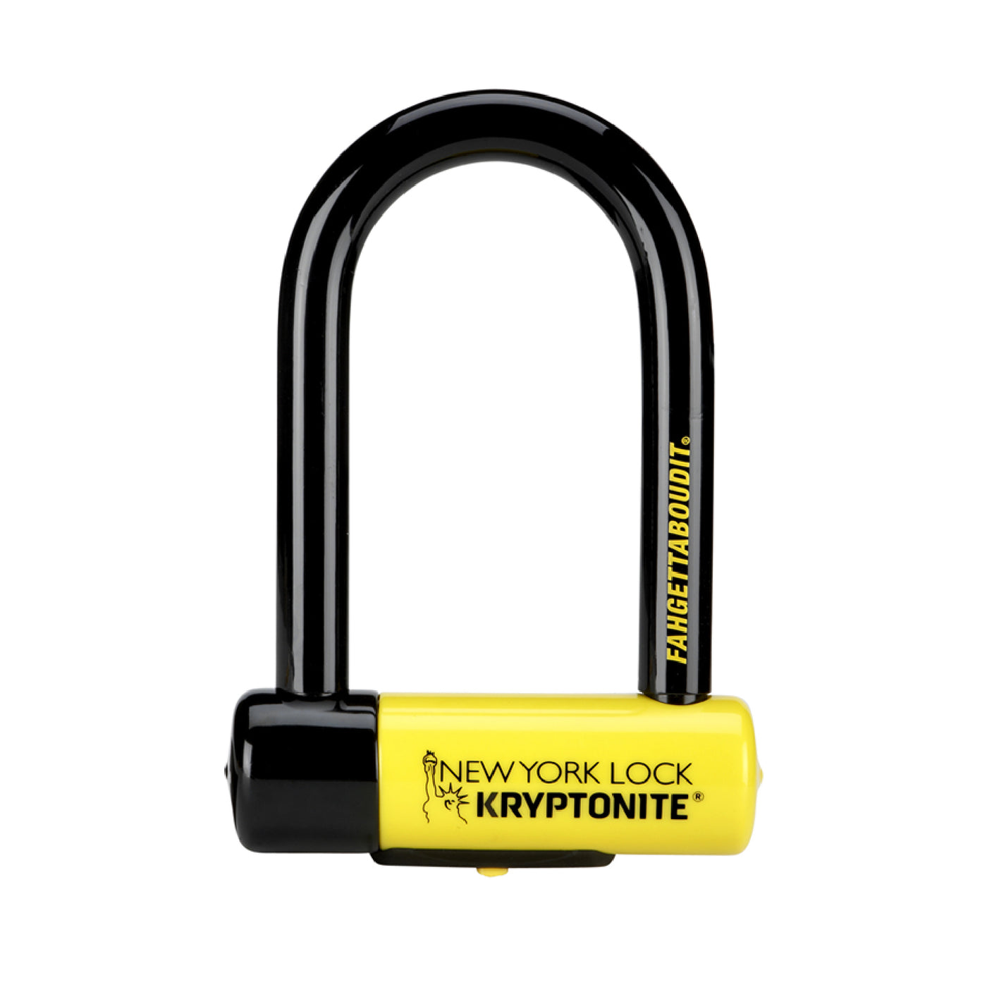 Kryptonite New York Fahgettaboudit U-Lock - 3.25 x 6"